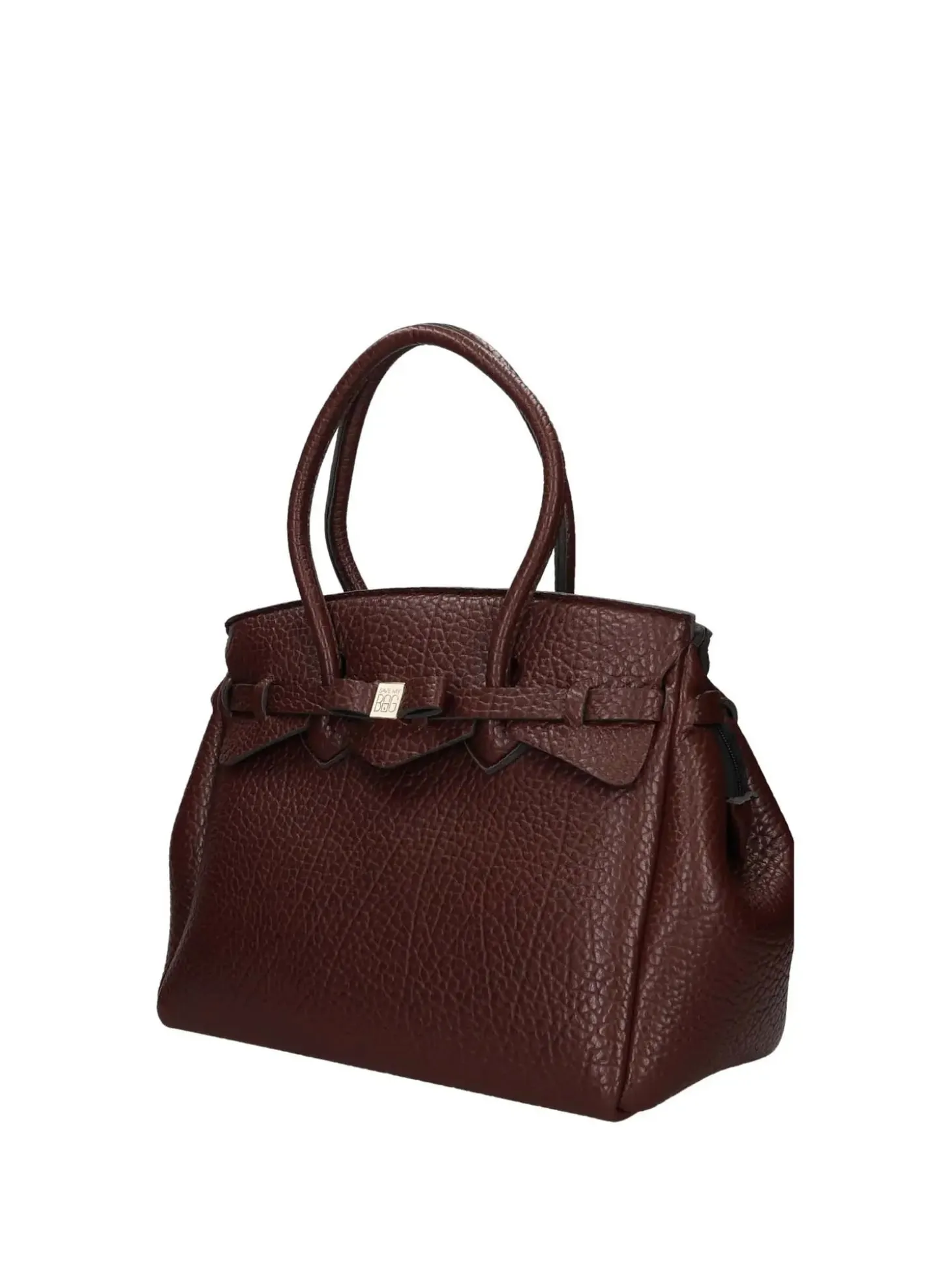 BORSA A SPALLA DONNA - SAVE MY BAG MARRONE - S62-MISS-L-PUB