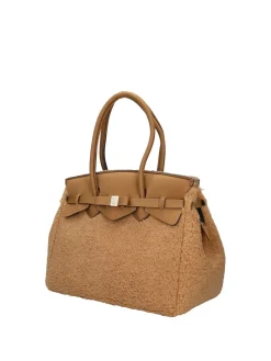 BORSA A SPALLA DONNA - SAVE MY BAG CAMEL - S62-MISS-L-FUL