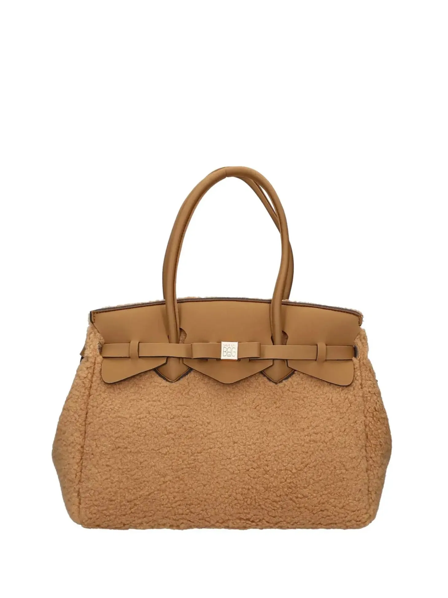 BORSA A SPALLA DONNA - SAVE MY BAG CAMEL - S62-MISS-L-FUL