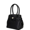 BORSA A SPALLA DONNA - SAVE MY BAG NERO - S62-MISS-M-PUB