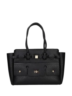 BORSA A SPALLA DONNA - SAVE MY BAG NERO - S62-CLARA-L-PUB