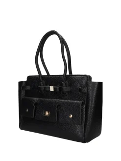 BORSA A SPALLA DONNA - SAVE MY BAG NERO - S62-CLARA-L-PUB