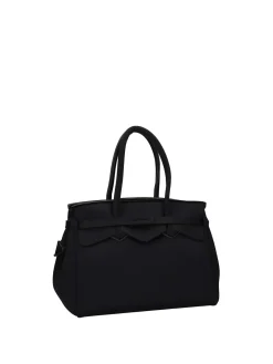 BORSA A SPALLA DONNA - SAVE MY BAG NERO - S62-MISS-L-LYT