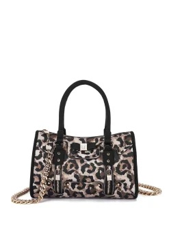BORSA A SPALLA DONNA - SAVE MY BAG LEOPARDO - S62-SELENA-M-LY