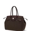 BORSA A SPALLA DONNA - SAVE MY BAG MARRONE - S62-MISS-L-FUL
