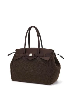 BORSA A SPALLA DONNA - SAVE MY BAG MARRONE - S62-MISS-L-FUL