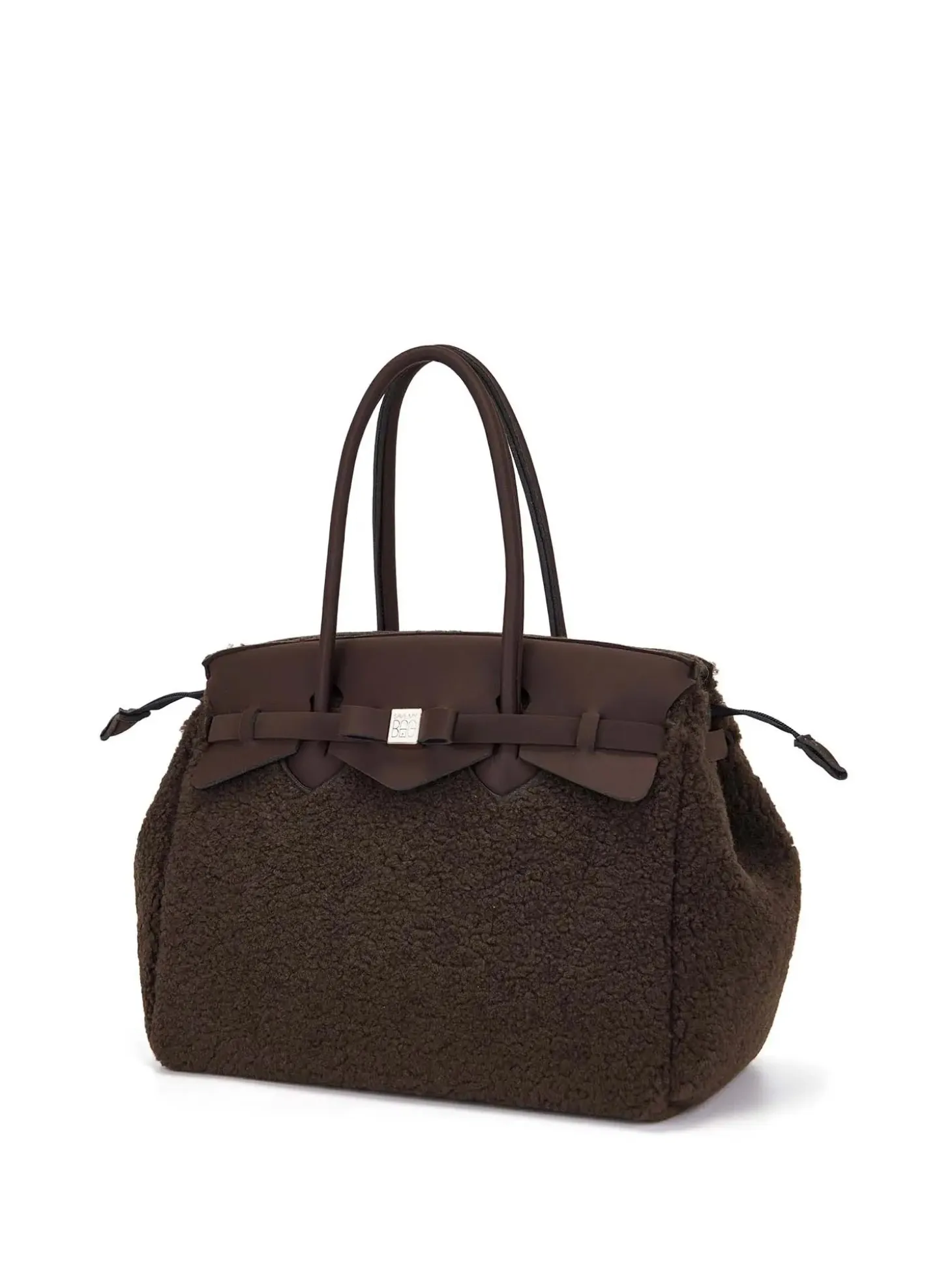 BORSA A SPALLA DONNA - SAVE MY BAG MARRONE - S62-MISS-L-FUL