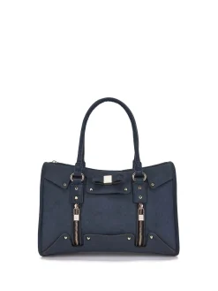 BORSA A SPALLA DONNA - SAVE MY BAG BLU - S62-SELENA-L-SUE