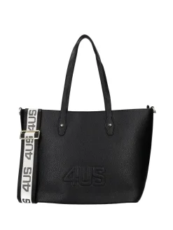BORSA A SPALLA DONNA - 4US PACIOTTI NERO - 10763