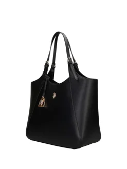BORSA A SPALLA DONNA - US POLO ASSN. NERO - BEUJE9094WVP