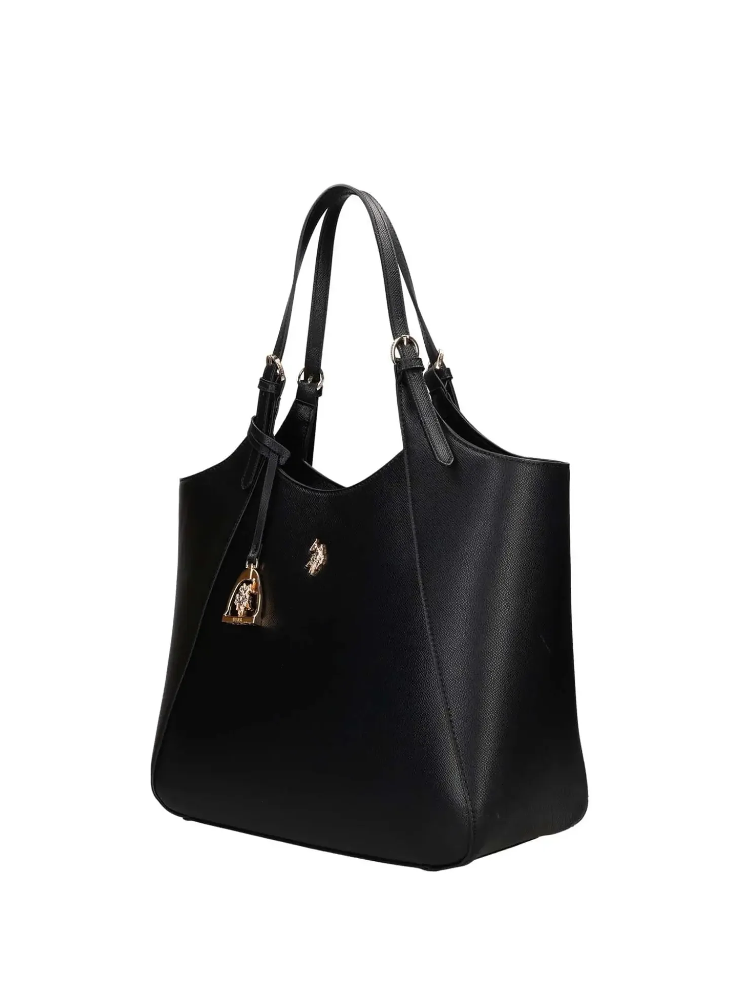 BORSA A SPALLA DONNA - US POLO ASSN. NERO - BEUJE9094WVP