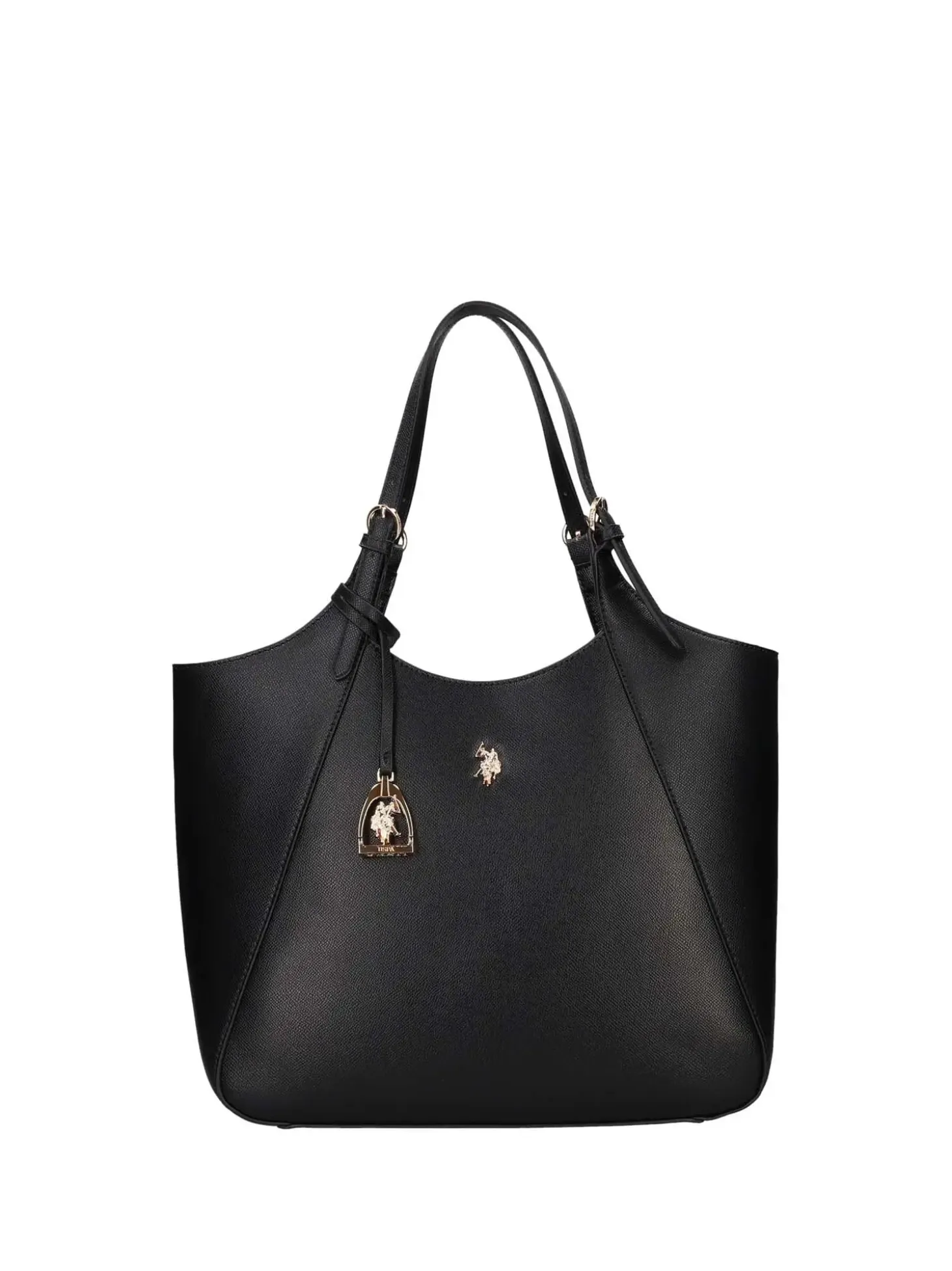 BORSA A SPALLA DONNA - US POLO ASSN. NERO - BEUJE9094WVP