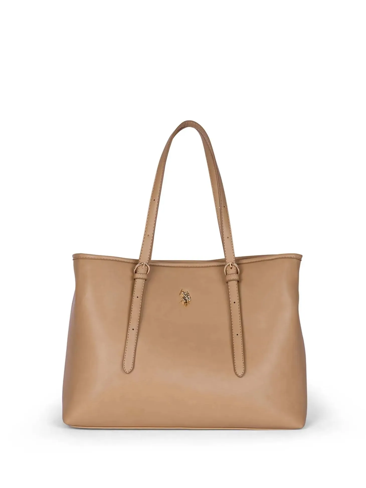 BORSA A SPALLA DONNA - US POLO ASSN. BEIGE - BIU4B8935WVP