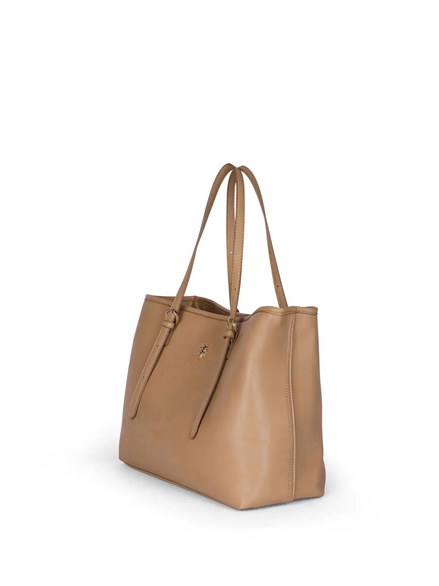BORSA A SPALLA DONNA - US POLO ASSN. BEIGE - BIU4B8935WVP