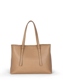 BORSA A SPALLA DONNA - US POLO ASSN. BEIGE - BIU4B8935WVP