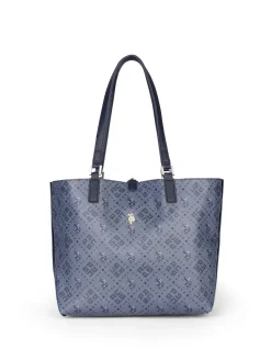 BORSA A SPALLA DONNA - US POLO ASSN. NAVY - BEUM08707WVP