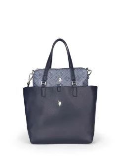 BORSA A SPALLA DONNA - US POLO ASSN. NAVY - BEUM08707WVP