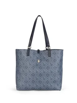 BORSA A SPALLA DONNA - US POLO ASSN. NAVY - BEUM08706WVP