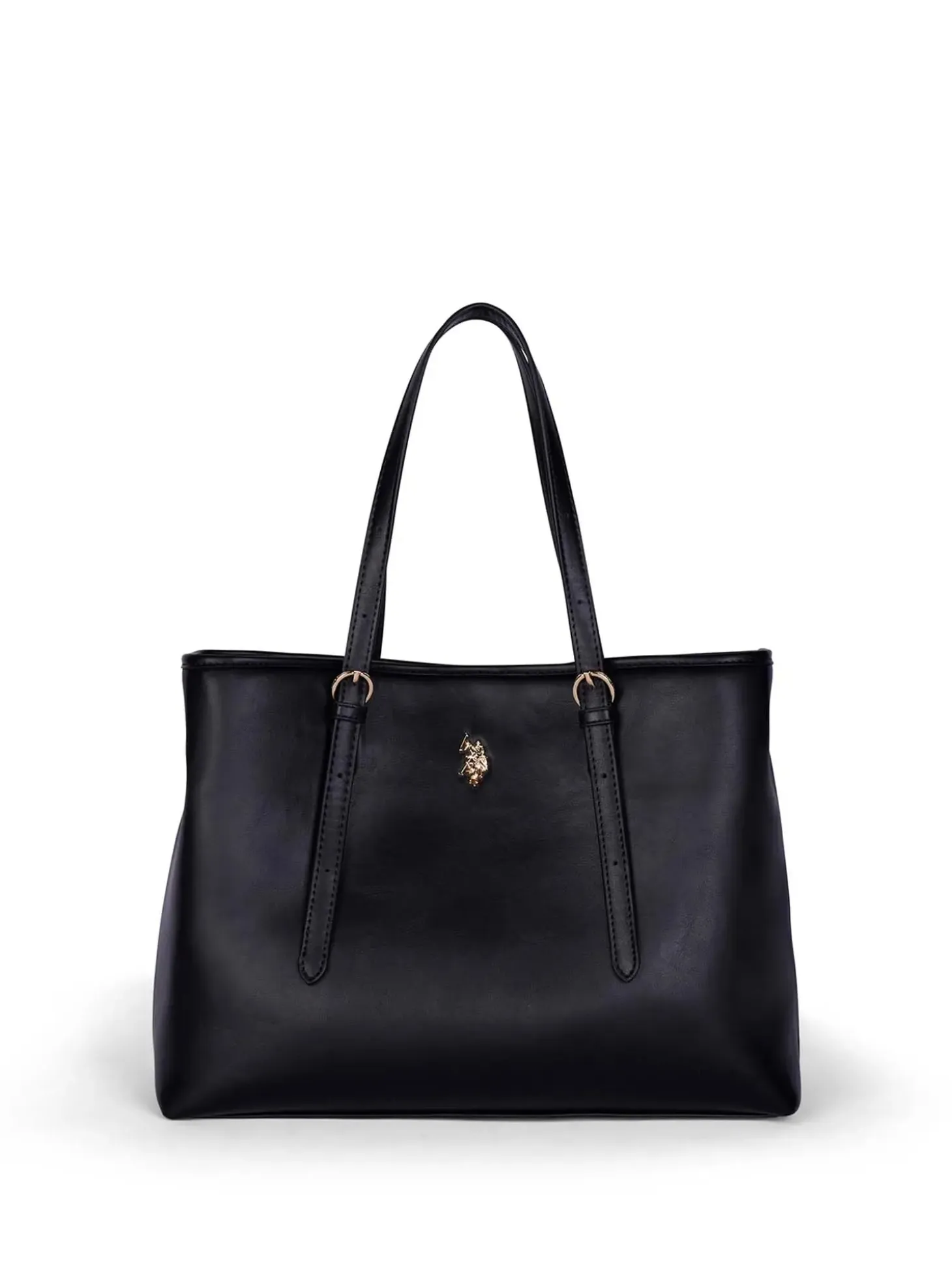 BORSA A SPALLA DONNA - US POLO ASSN. NERO - BIU4B8935WVP