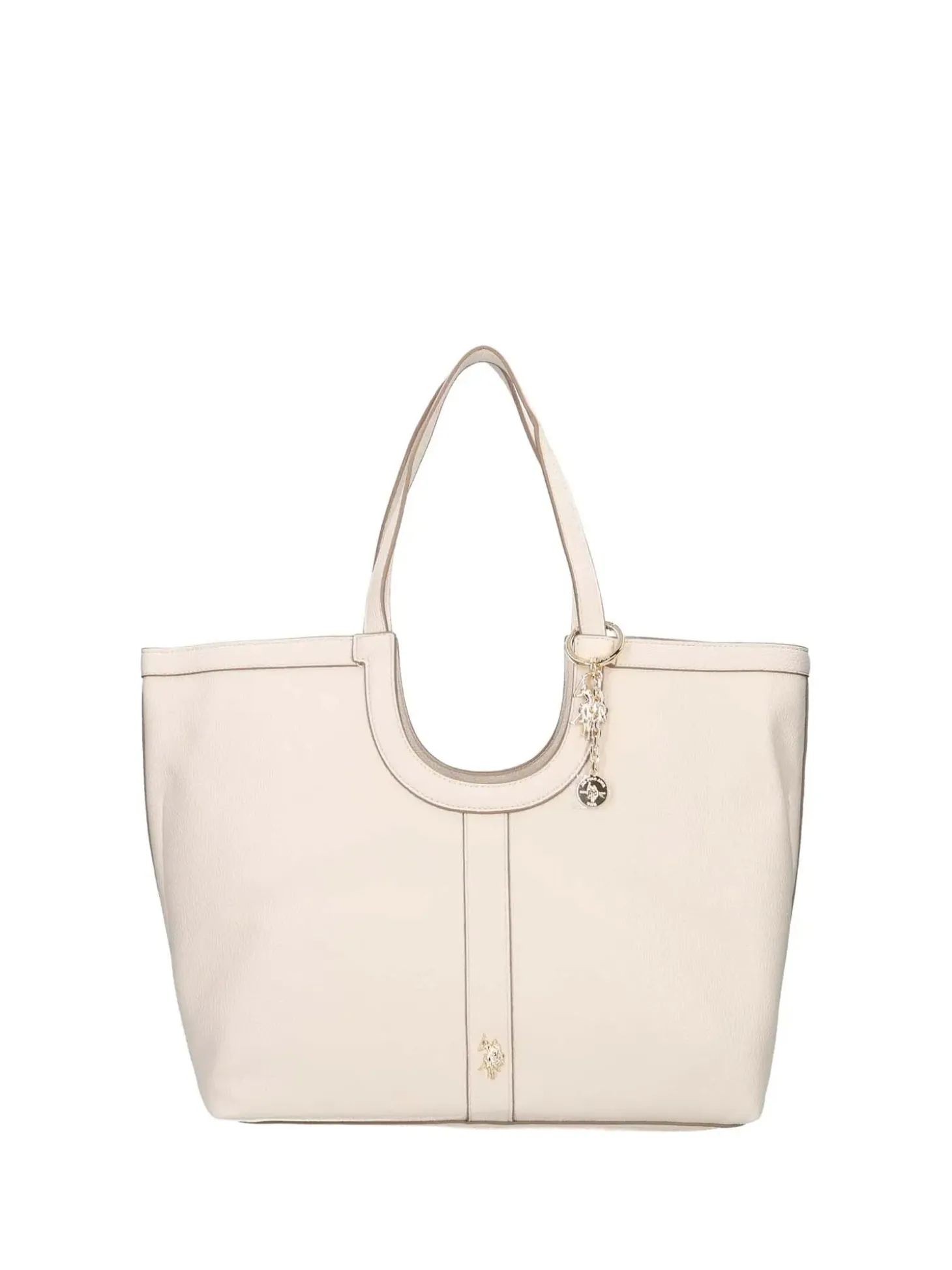 BORSA A SPALLA DONNA - US POLO ASSN. NATURALE - BEU8L9054WVP
