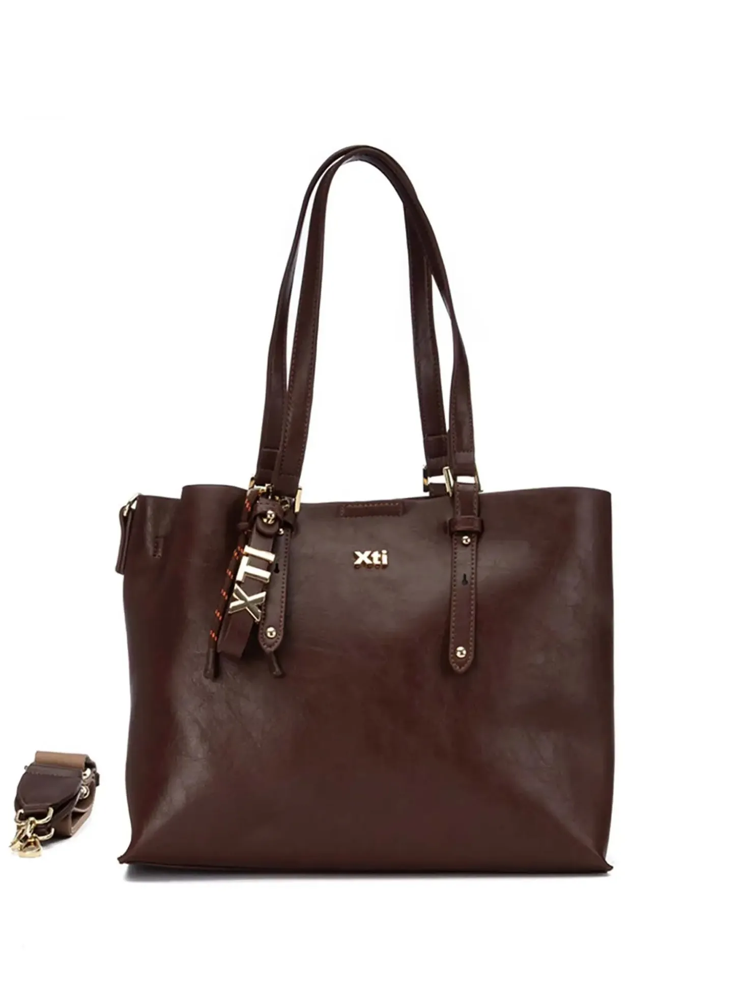 BORSA A SPALLA DONNA - XTI CAMEL - 184660