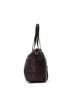 BORSA A SPALLA DONNA - XTI MARRONE - 184668