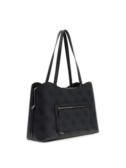 BORSA VALIGERIA UNISEX - GUESS CARBONE - TWOB99 24024