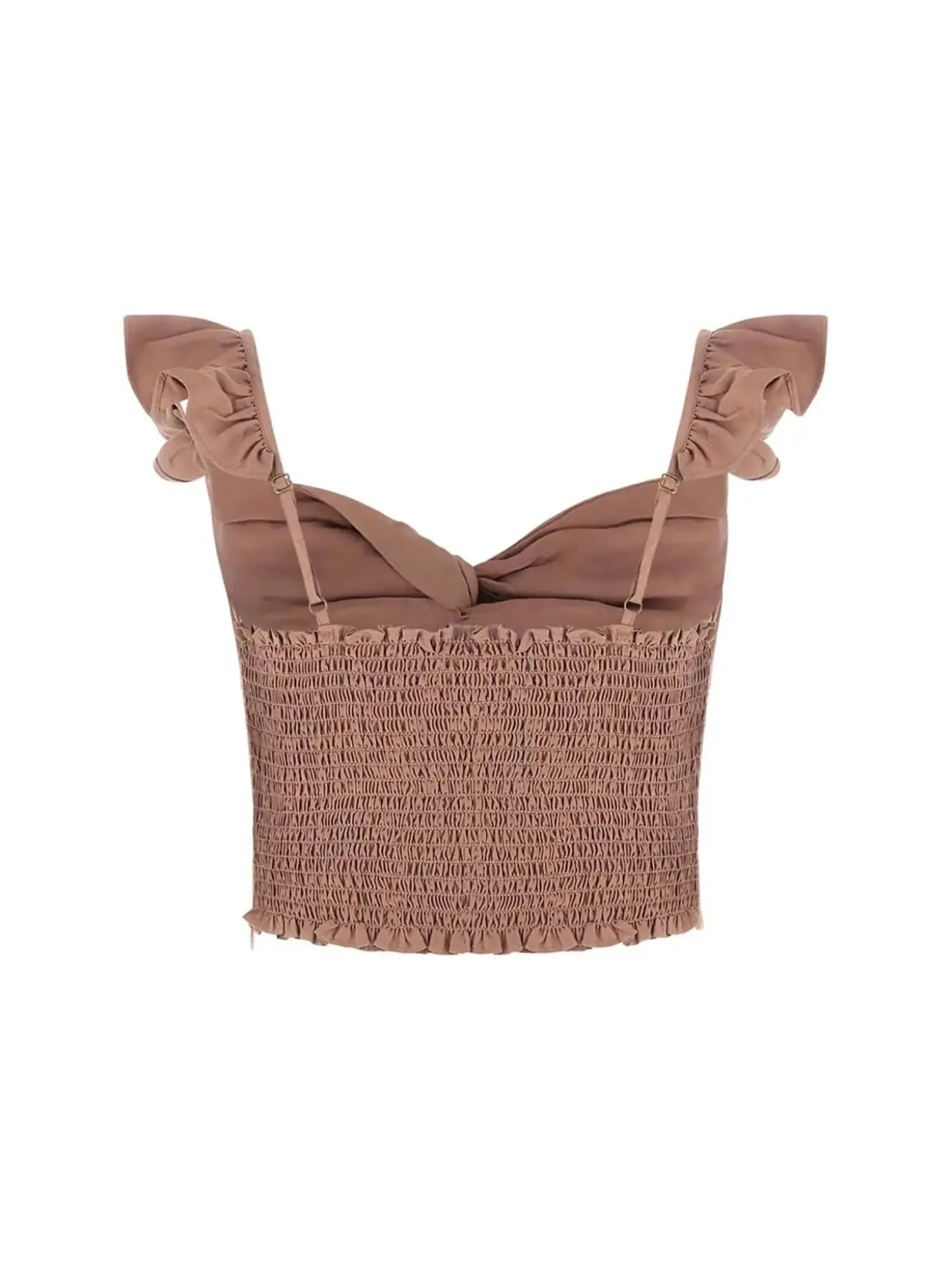 CAMICIA DONNA - GUESS APPAREL COGNAC - W6GH92 W2383