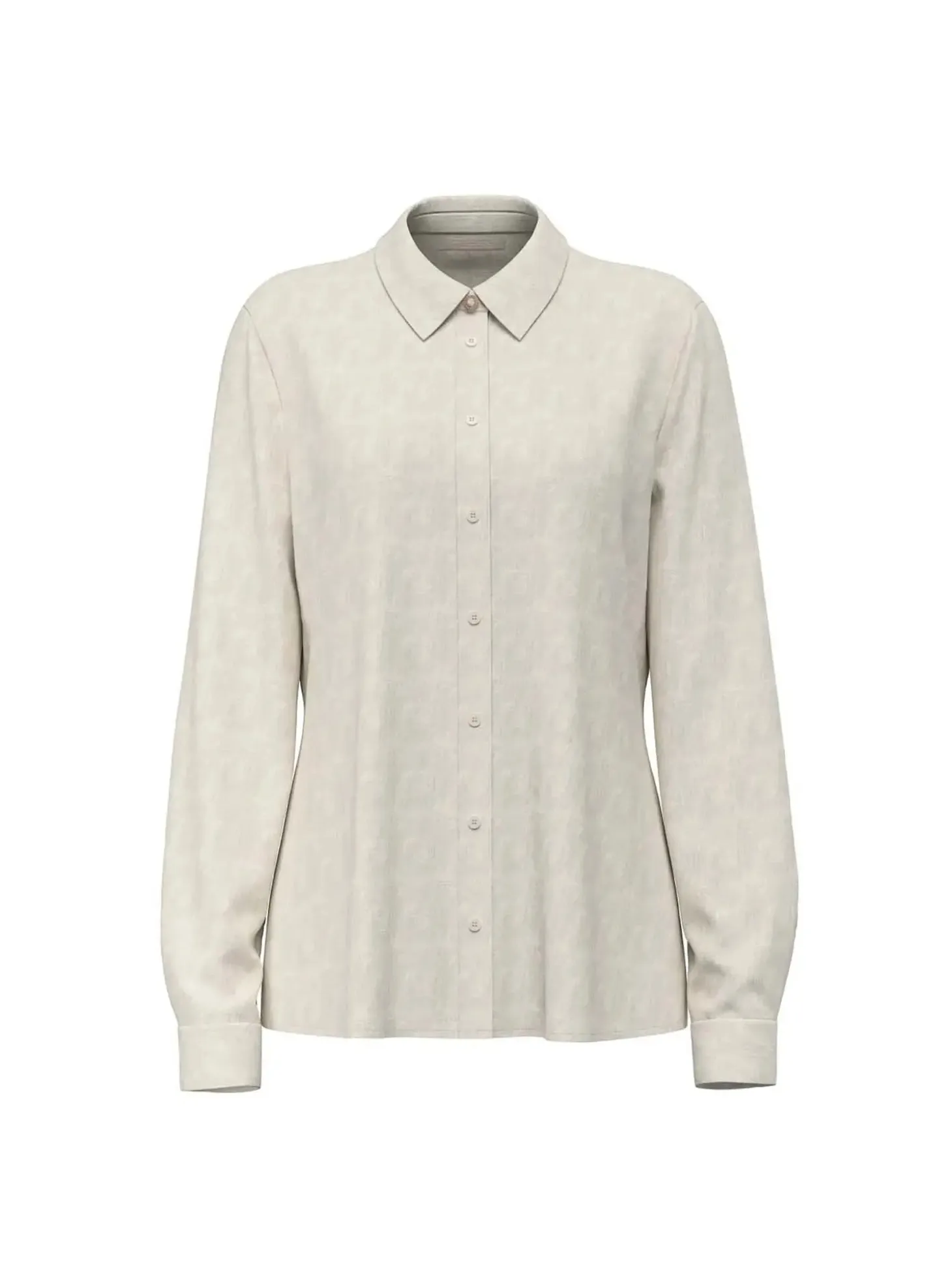 CAMICIA DONNA - GUESS APPAREL CREMA - W6YH22 W2945
