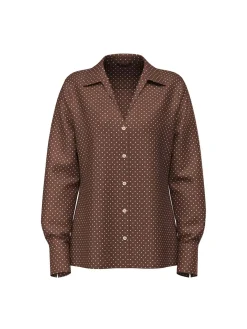 CAMICIA DONNA - GUESS APPAREL MARRONE - W6YH23 W2946