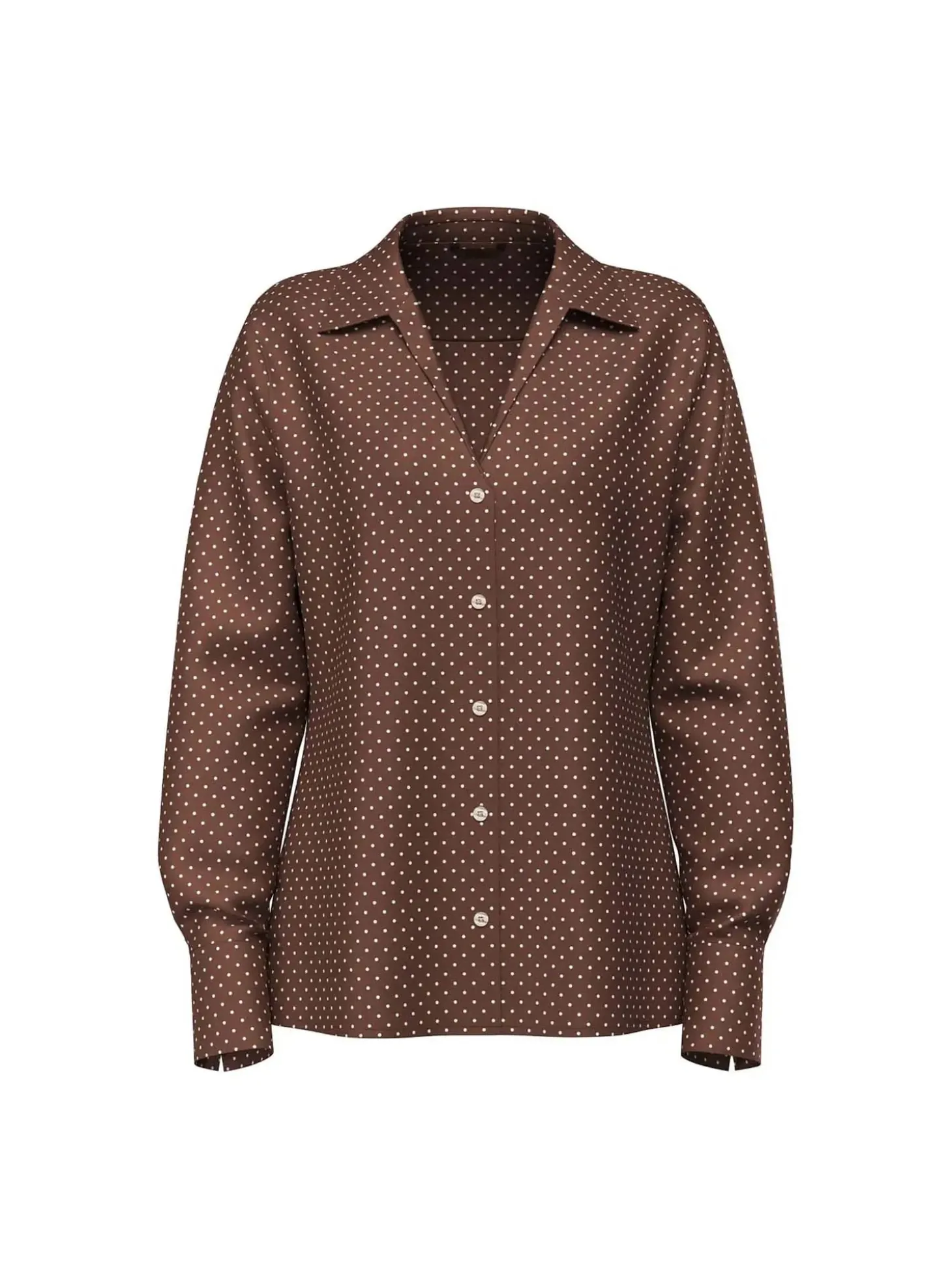 CAMICIA DONNA - GUESS APPAREL MARRONE - W6YH23 W2946