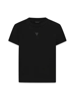 CAMICIA DONNA - GUESS APPAREL NERO - W5BP07 KCGM2