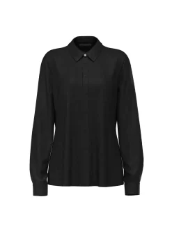 CAMICIA DONNA - GUESS APPAREL NERO - W6YH22 W2945