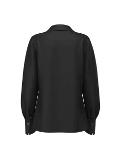 CAMICIA DONNA - GUESS APPAREL NERO - W6YH23 W2946