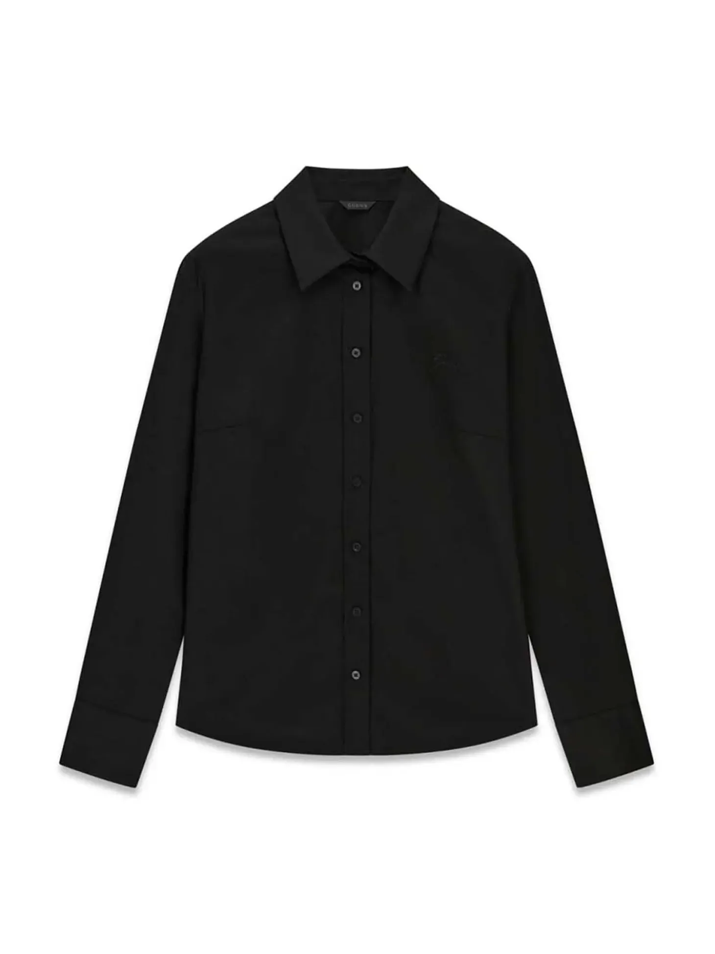 CAMICIA DONNA - GUESS APPAREL NERO - W6YH10 W2752