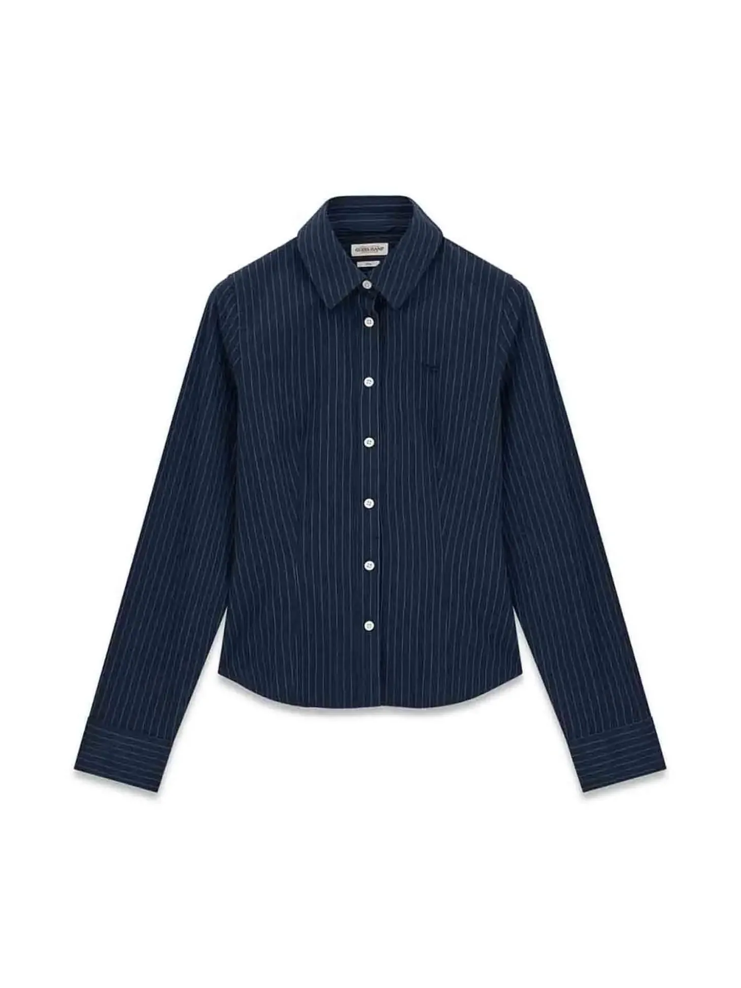 CAMICIA DONNA - GUESS JEANS BLU - W6YH11 W2835