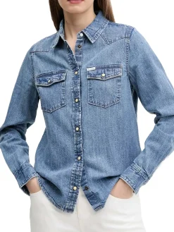 CAMICIA DONNA - GUESS JEANS JEANS - W5RH35 D5M81