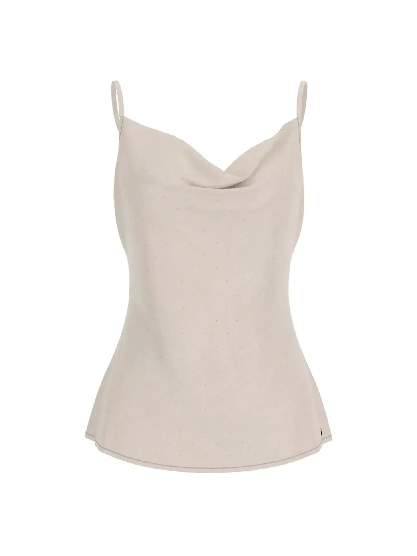 CANOTTA DONNA - GUESS APPAREL BEIGE - W6RH55 WJ732