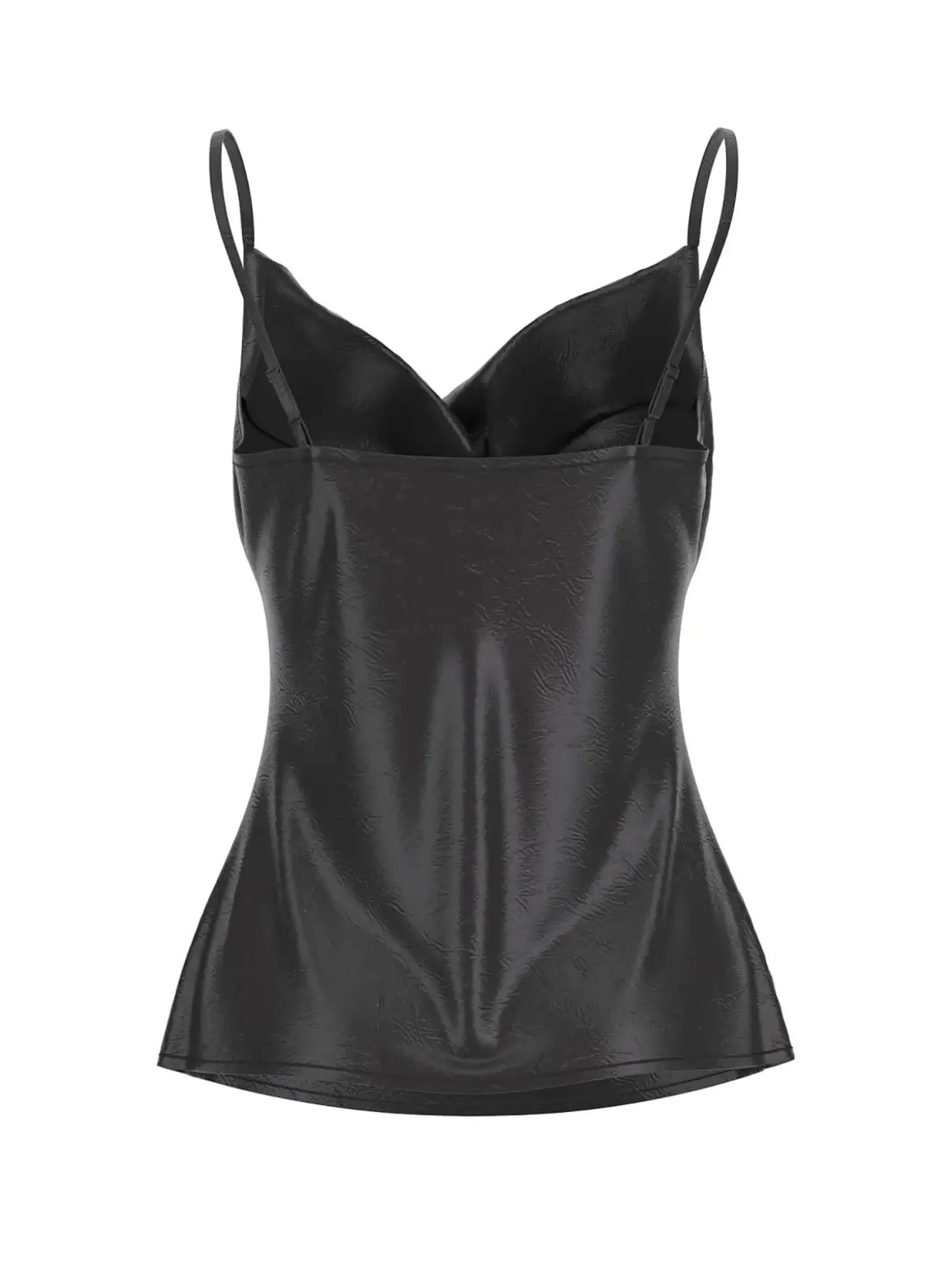 CANOTTA DONNA - GUESS APPAREL NERO - W6RH55 WJ732