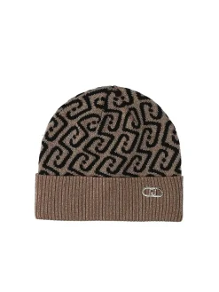 CAPPELLO DONNA - LIU-JO CAMEL-NERO - 2F6017M0300