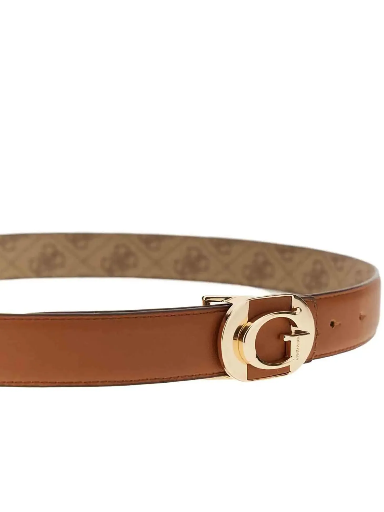 CINTURA DONNA - GUESS CARAMELLO - BW9466 P6330