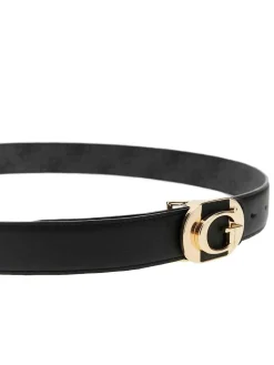 CINTURA DONNA - GUESS NERO-CARBONE - BW9466 P6330