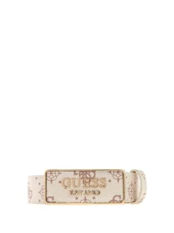 CINTURA DONNA - GUESS VANIGLIA - BW9335 P6130
