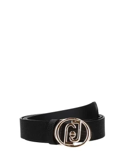 CINTURA DONNA - LIU-JO NERO-ORO - AF6241ES039