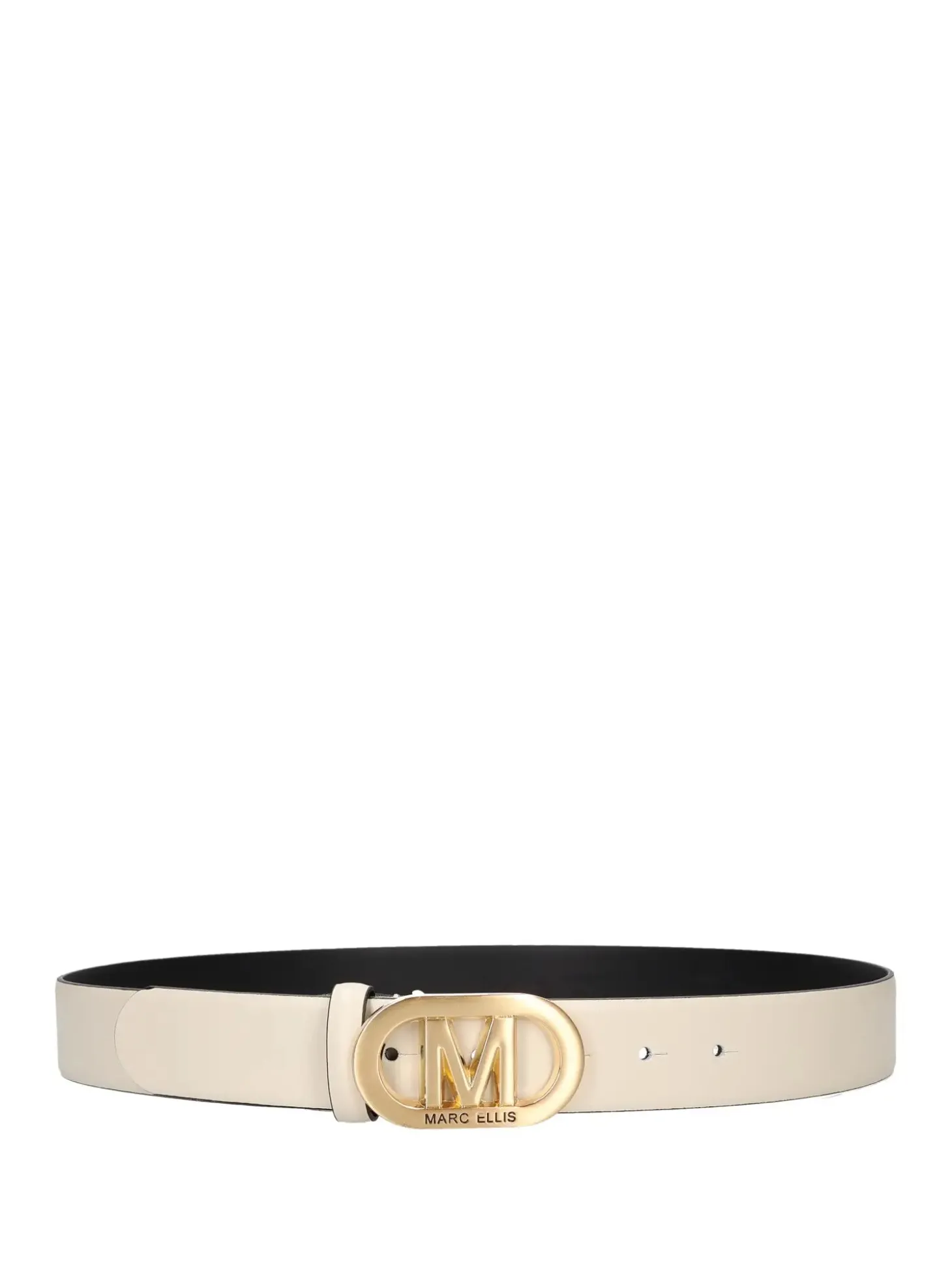CINTURA DONNA - MARC ELLIS BEIGE-ORO - ME BELT - 175 BX