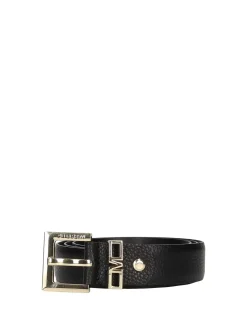 CINTURA DONNA - MARC ELLIS NERO-ORO - ME BELT - 170 DO