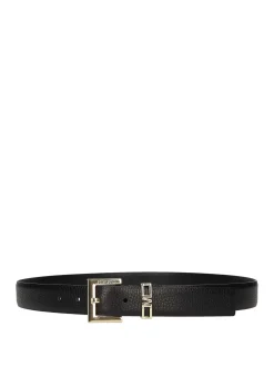 CINTURA DONNA - MARC ELLIS NERO-ORO - ME BELT - 170 DO
