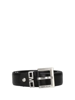 CINTURA DONNA - MARC ELLIS NERO-ARGENTO - ME BELT - 170 DO
