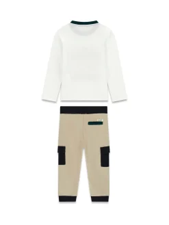 COMPLETO BAMBINO - GUESS KIDS BIANCO - N6YG03 K4079