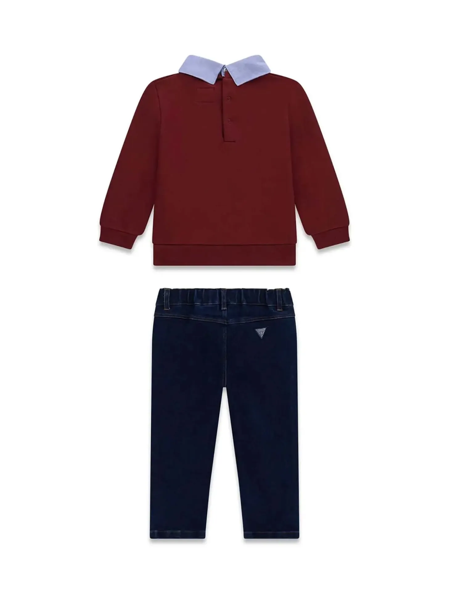 COMPLETO BAMBINO - GUESS KIDS BORDEAUX - N6YG07 K5170